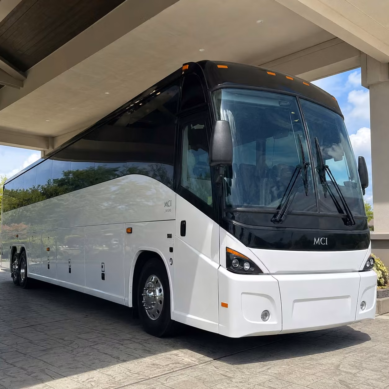 billings 56 passenger charter bus rental