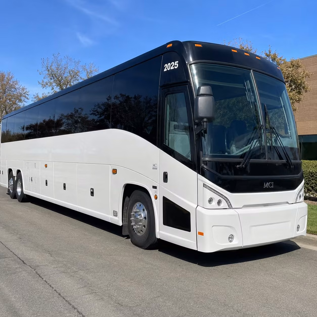 billings charter bus rental exterior