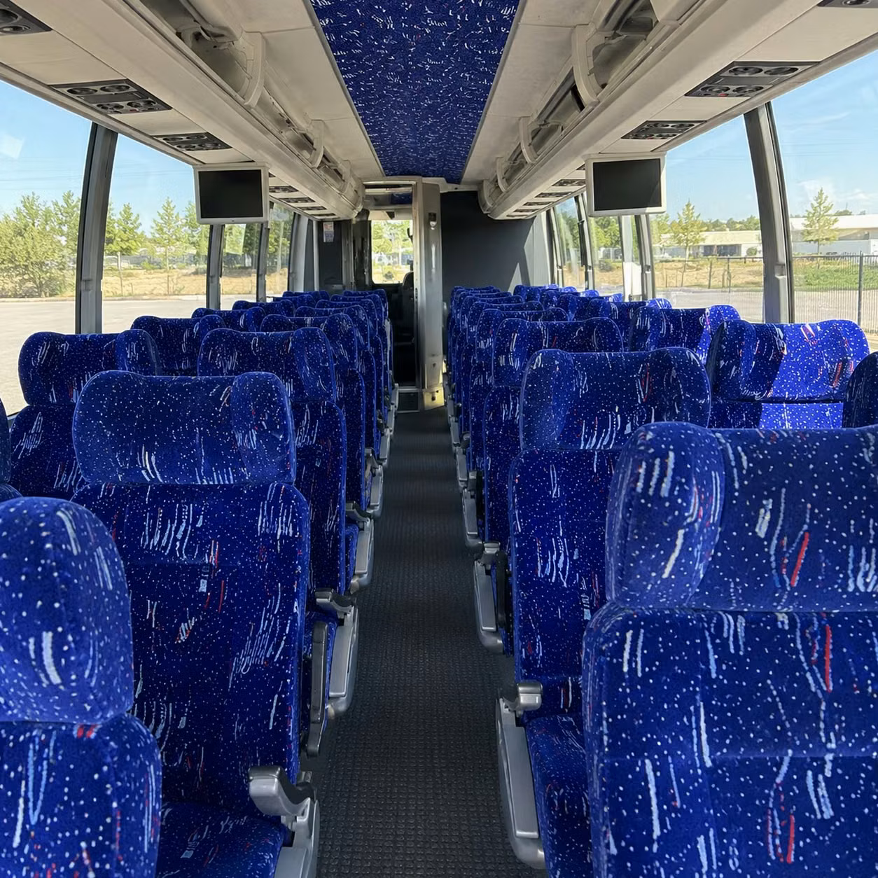 billings charter bus rental inside