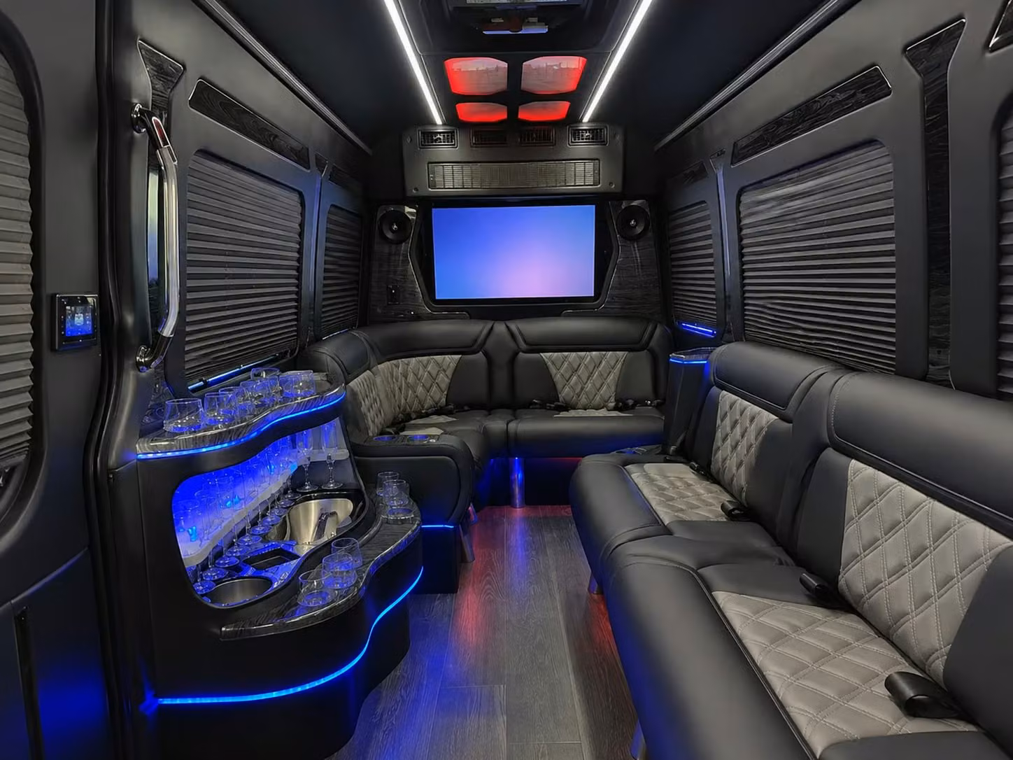 sprinter limousine inside